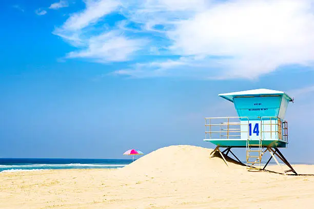 "Sunny day in Huntington Beach, CA"