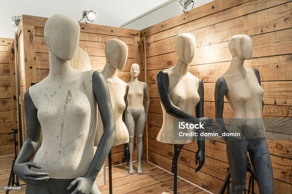 Grupo de Mulheres mannequins torsos - Royalty-free Alfaiate - Ocupação Foto de stock