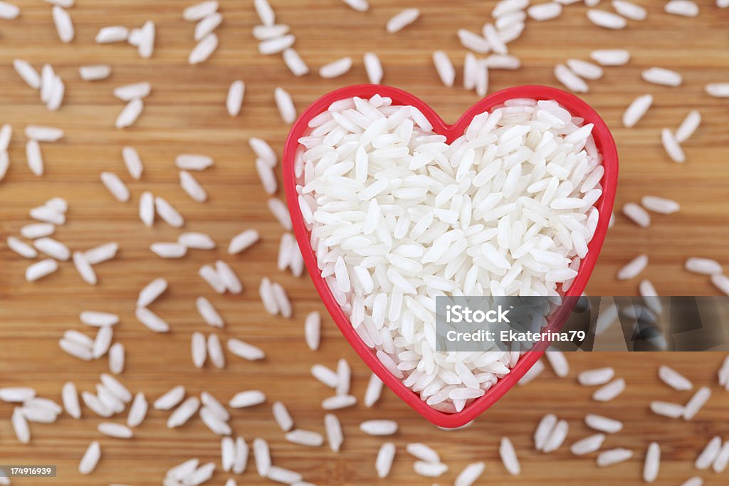 Я люблю Белый рис - Стоковые фото Без людей роялти-фри