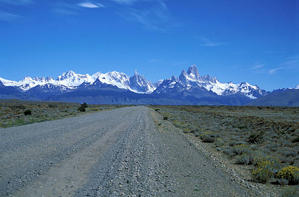 Fitzroy massif, Patagonia stock photo