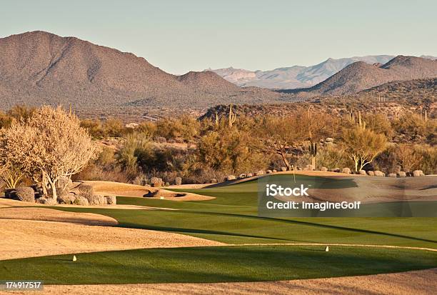 Schöne Desert Golfplatz Stockfoto und mehr Bilder von Golfplatz - Golfplatz, Scottsdale, Arizona