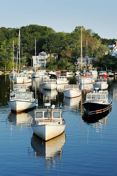 istock Fishing boats 174918336