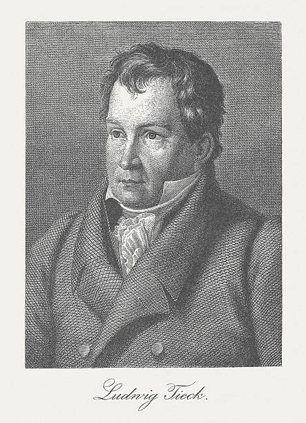 istock Johann Ludwig Tieck (1773-1853) German poet, engraving, published in 1882 174918401