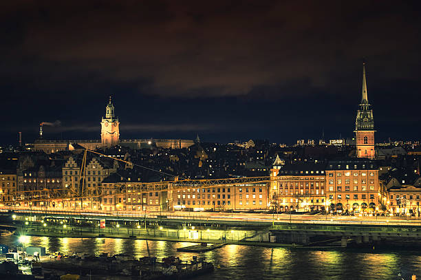 istock Stockholm Skyline By Night 174918455