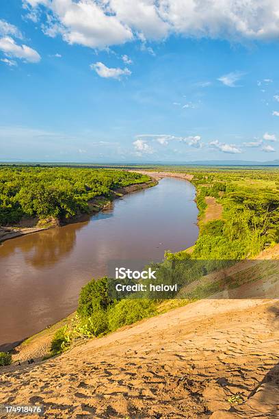 Omo River Stock Photo - Download Image Now - Africa, At The Edge Of, Blue