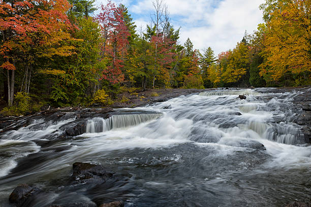 istock Michigan's Upper Peninsula waterfall.  XXXL 174918616