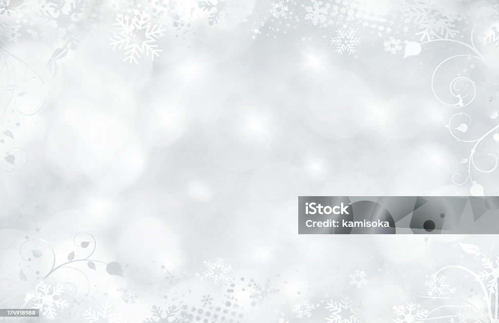 Śniegu Infront z Nieostry światła - Zbiór zdjęć royalty-free (Abstrakcja)