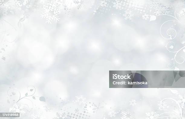 Śniegu Infront Z Nieostry Światła - zdjęcia stockowe i więcej obrazów Abstrakcja - Abstrakcja, Bez ludzi, Boże Narodzenie