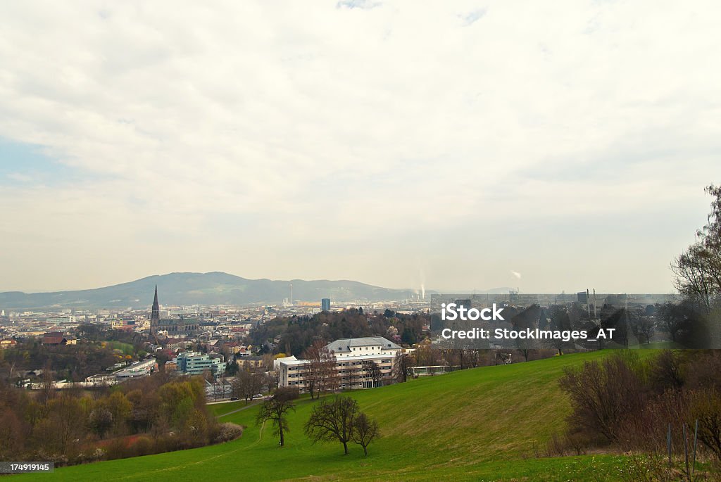 Skyline von Linz - Lizenzfrei Linz Stock-Foto