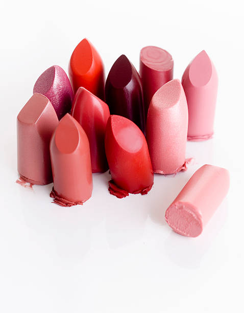 lipsticks stock photo