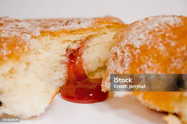 Detalle De Contratuerca De Gelatina De Buñuelo En Forma De Rosca Foto de stock y más banco de imágenes de Alimento