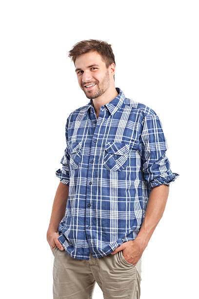 istock young handsome man in shirt 174921051