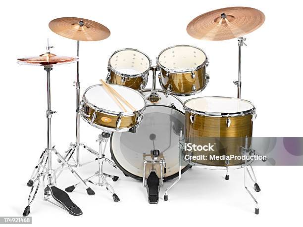 Drums Stock Photo - Download Image Now - Drum Kit, Music, Work Tool