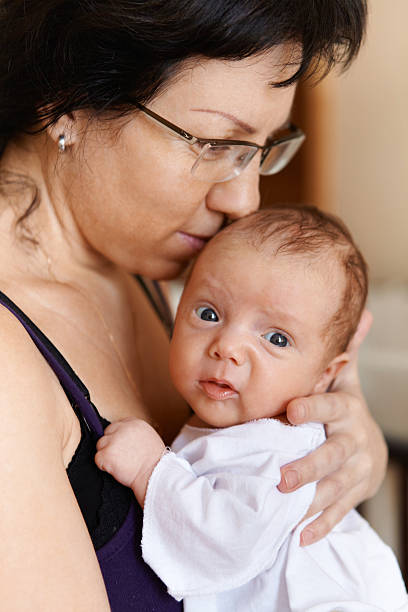 istock Mother and little baby. 174922278