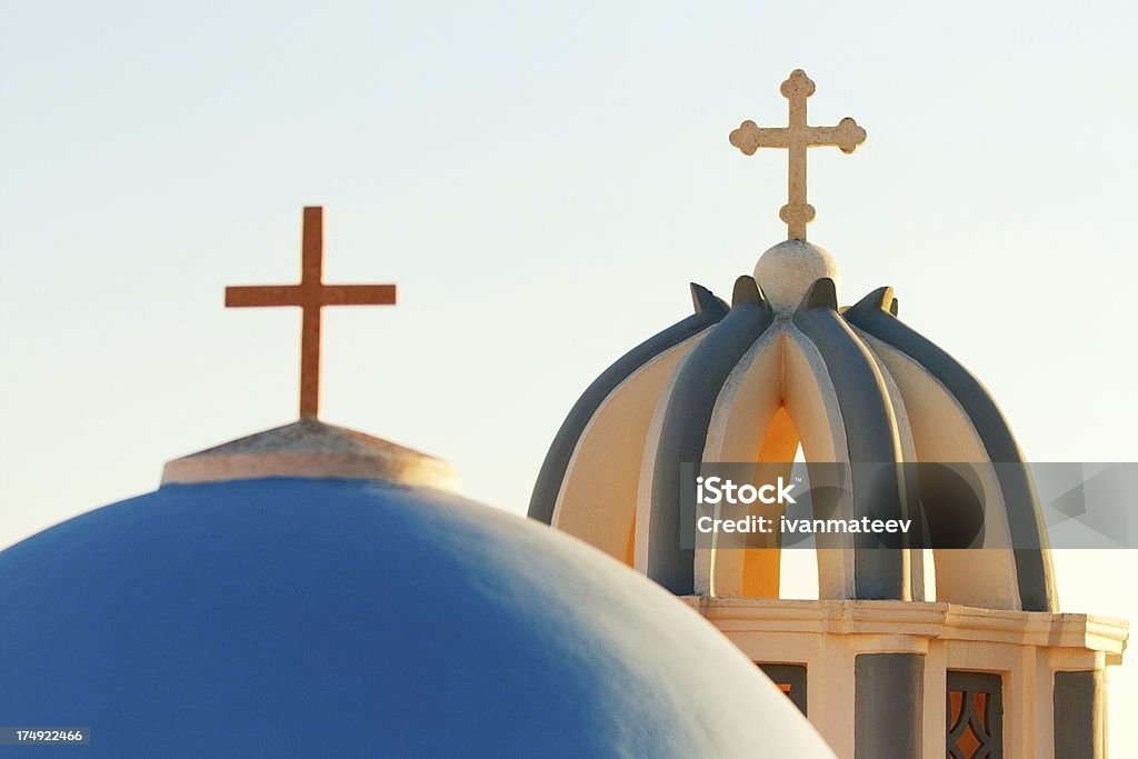 Fira, Santorini - Foto stock royalty-free di Ambientazione esterna