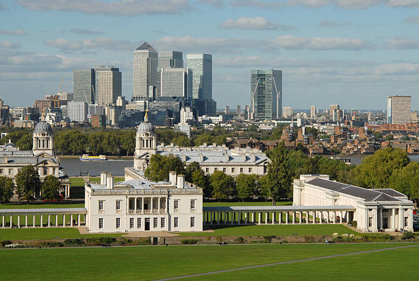 istock Greenwich and Canary Wharf 174922513