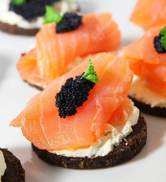 istock Pumpernickel Canapes 174922702