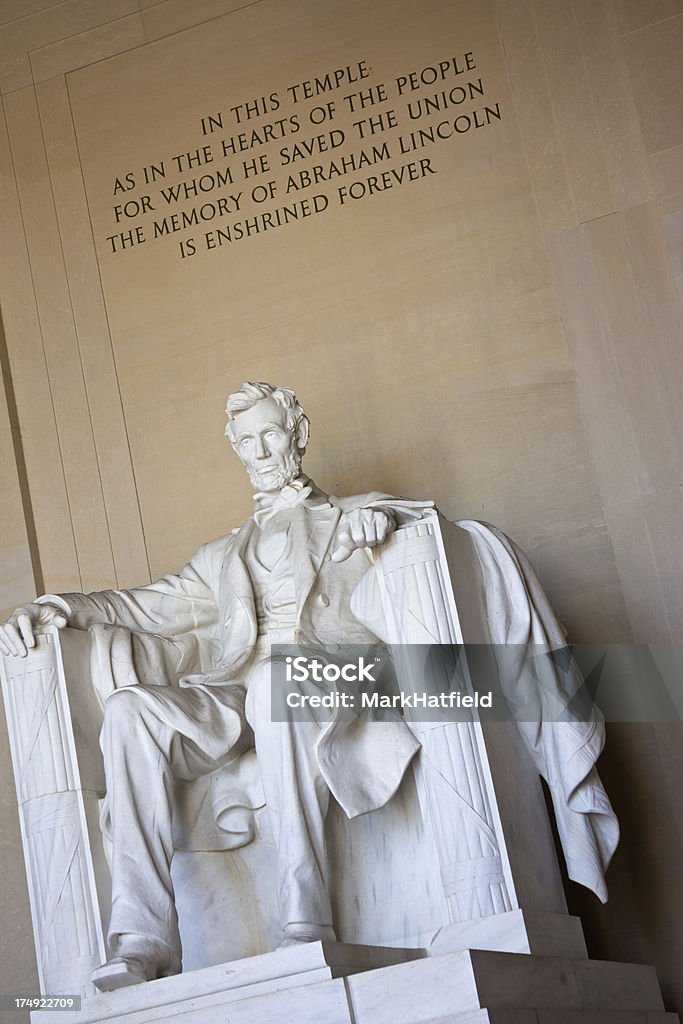 Lincoln Memorial w Waszyngtonie DC - Zbiór zdjęć royalty-free (Abraham Lincoln)