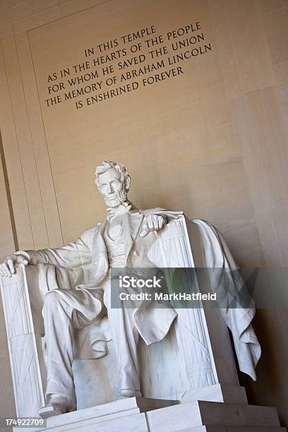 Lincoln Memorial W Waszyngtonie Dc - zdjęcia stockowe i więcej obrazów Abraham Lincoln - Abraham Lincoln, Ameryka, Ameryka Północna
