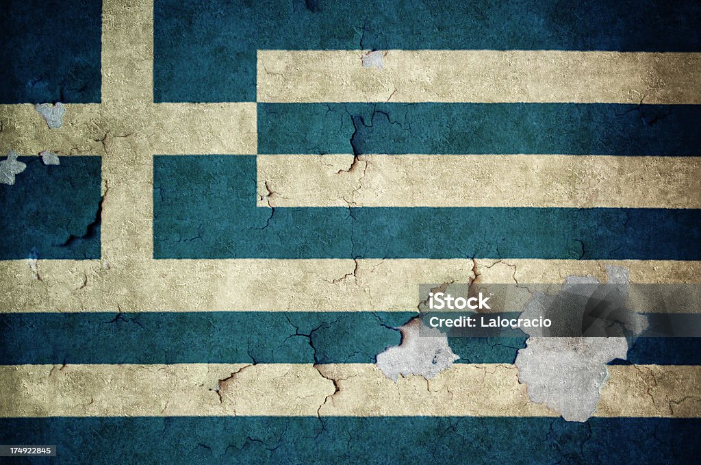 Bandera de Grecia - Foto de stock de Grecia - Europa del sur libre de derechos