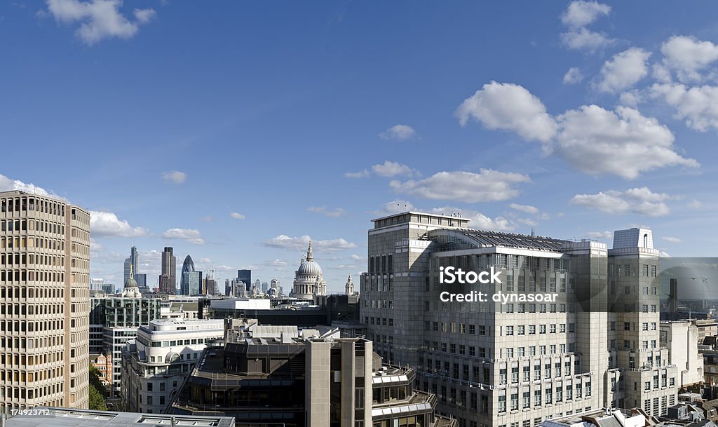 Horizonte da cidade de Londres - Foto de stock de Old Bailey royalty-free