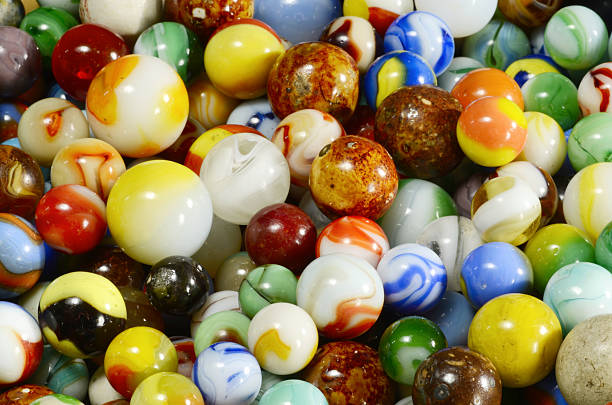 istock Collection of Antique Marbles 174923739