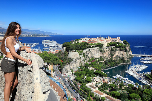 Monte Carlo panorama, Monaco