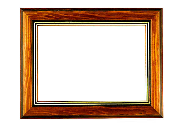 istock Wooden picture frame 174923987