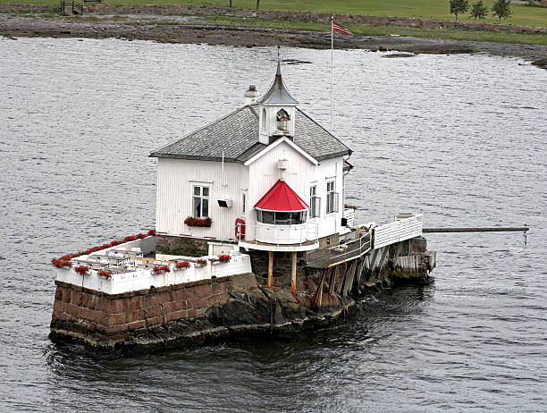 istock HEGGHOLMEN LIGHTHOUSE STATION, Oslo Harbor 174924166