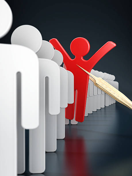 istock Selecting the best person 174924346