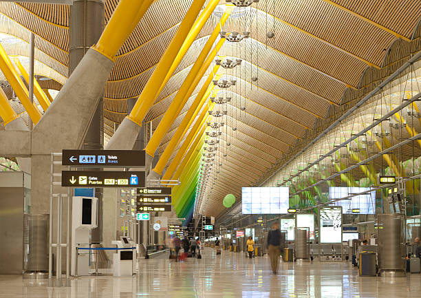 istock Airport Terminal and Travellers 174924423