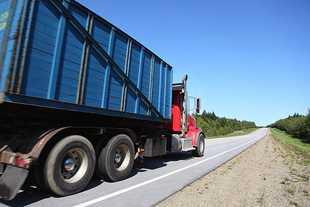 istock Truck on highway 174925070