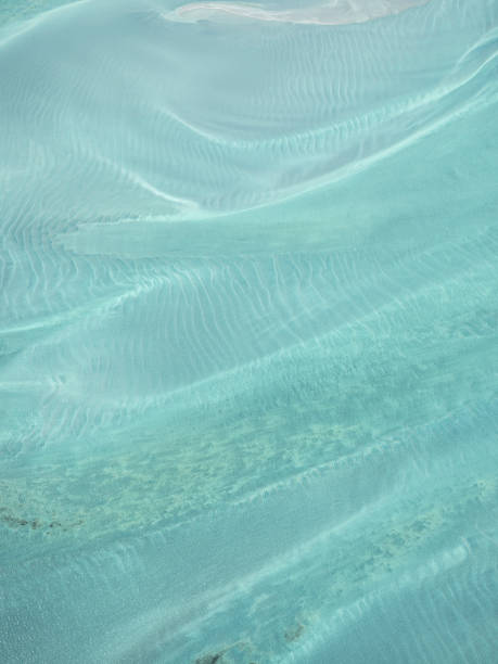 istock Aerial view of sand and water patterns 1749252747