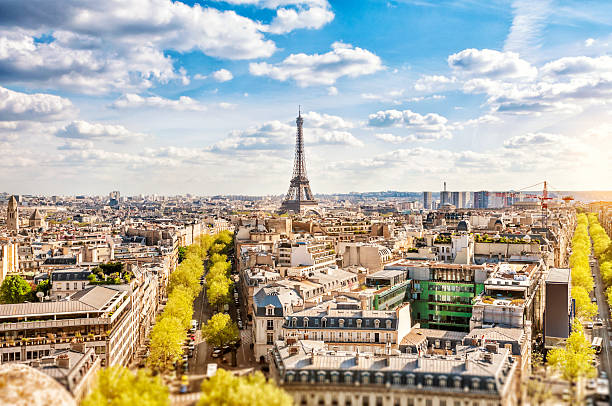 istock Cityscape of Paris and the Eiffel Tower 174925340