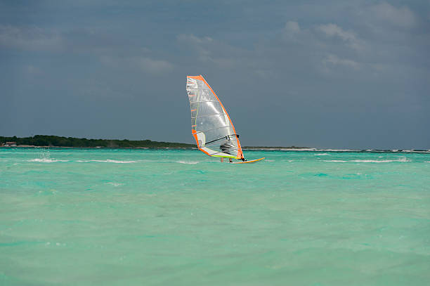 istock surfing at lac bay, sorobon, bonaire 174925452