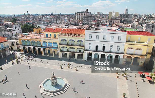 Plaza See Old Havana Stock Photo - Download Image Now - Architecture, Built Structure, Capital Cities
