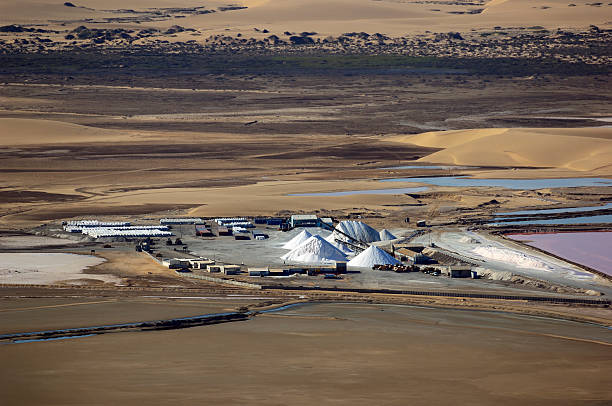 istock Salt factory in the desert 174925561