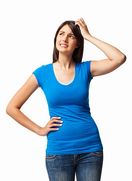 istock Confused Young Female - Isolated 174925563