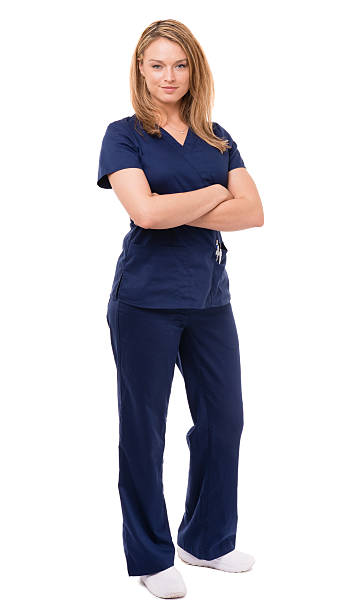 istock Young Woman Nurse Isolated on White Background 174925655