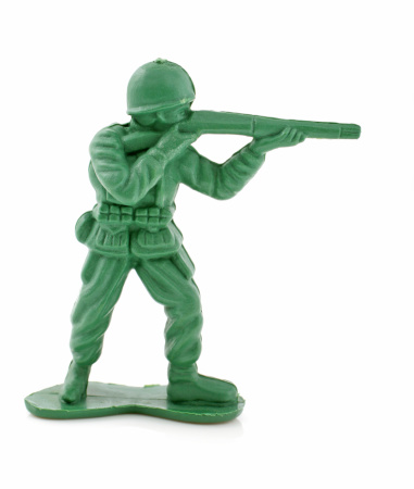 Picture of a toy soldier.