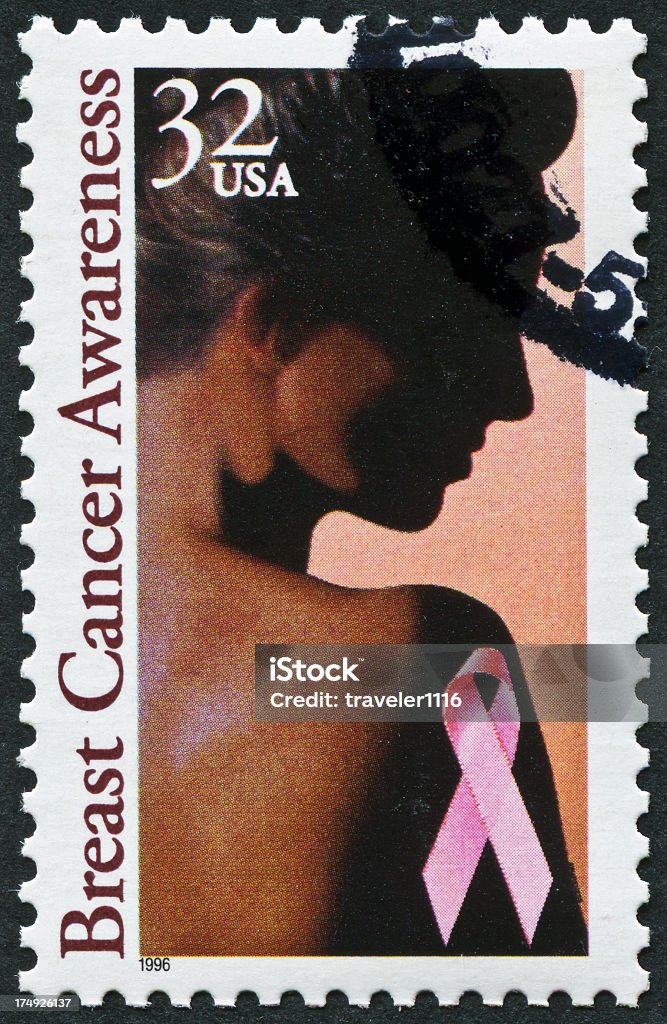 Concienciación sobre el cáncer de mama y fecha de la firma - Foto de stock de Adulto libre de derechos