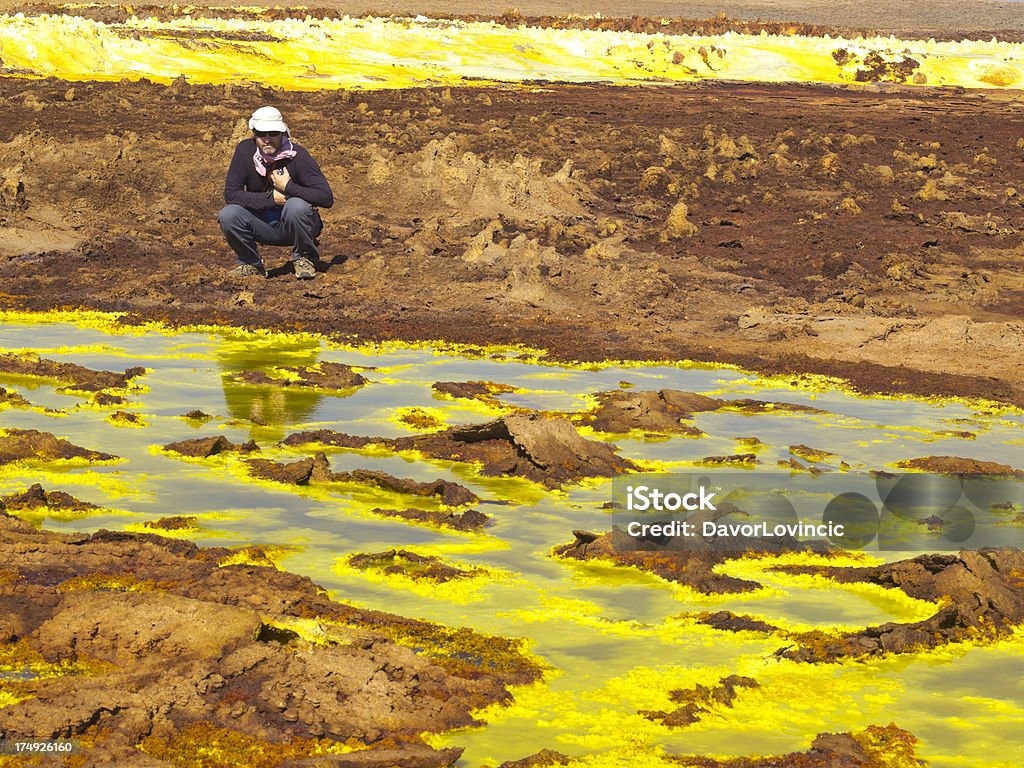 Tourisme à Dallol - Photo de 1926 libre de droits