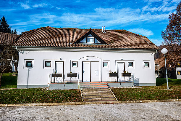 istock Small Residential and Retirement Home in the Mountain 174926253