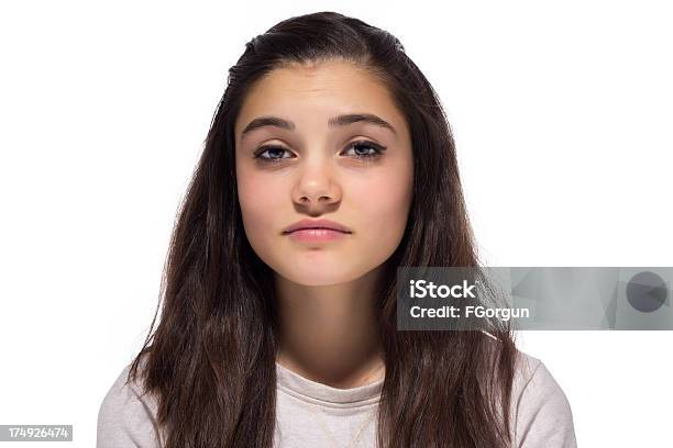 Triste Menina Adolescente - Fotografias de stock e mais imagens de 14-15 Anos - 14-15 Anos, Adolescente, Adolescência