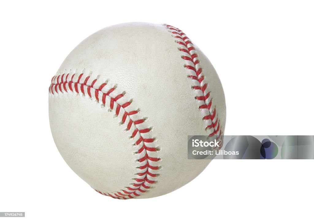 Baseball Softball & serie (CLIPPING PATH - Foto stock royalty-free di Baseball