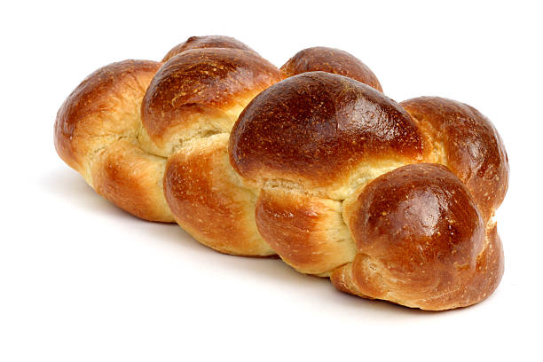 Fresh Challah Bread - Series stock photo