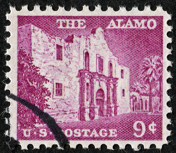 istock The Alamo Stamp 174927474