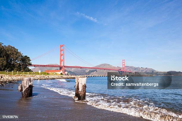 Inverno Golden Gate - Fotografie stock e altre immagini di Acqua - Acqua, Ambientazione esterna, Area Ricreativa Nazionale Golden Gate