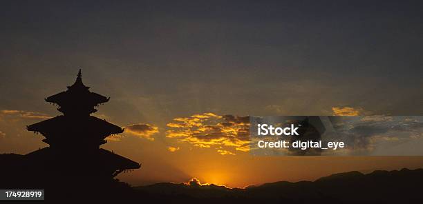 Nyatapola Temple In Bhaktapur Stock Photo - Download Image Now - Asia, Bhaktapur, Capital Cities