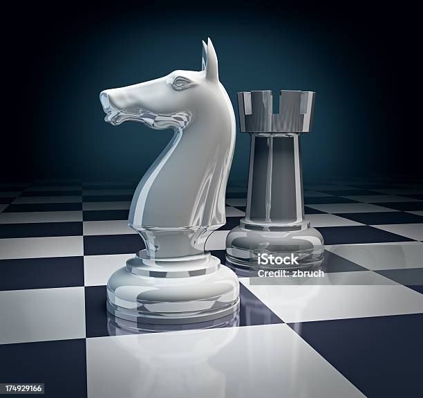 Schachfiguren Stockfoto und mehr Bilder von Brettspiel - Brettspiel, Figur, Fotografie